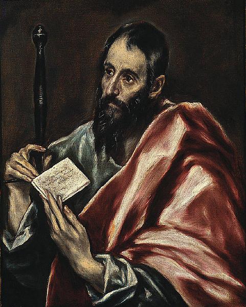 El Greco St. Paul oil painting picture